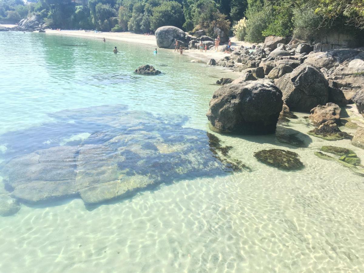Casa Campelo - Playas De Pintens - Hio - Ria De Aldan - Cangas Buitenkant foto